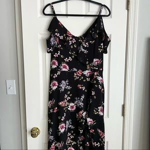 High Low Floral Dress